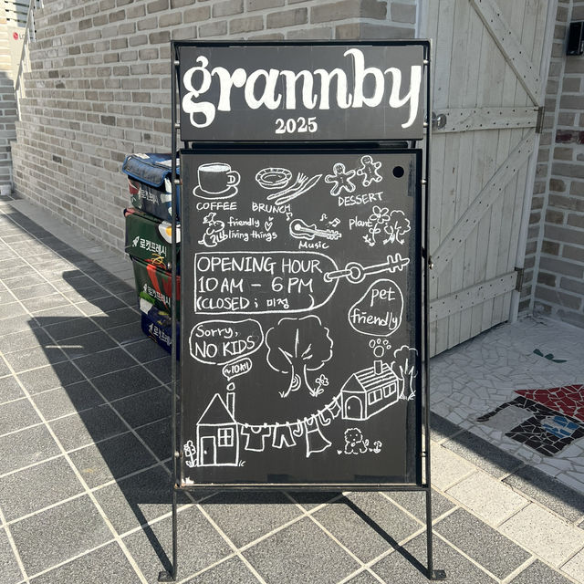 【韓国/釜山】新平洞カフェ☕️grannby