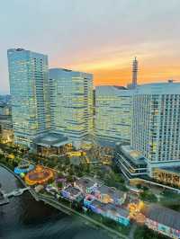 ขึ้นกระเช้าชมพระอาทิตย์ตก @Yokohama cosmo world 