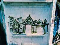 泰國曼谷市中心老城區著名藝術街區景點：Charoen Krung 32 Street Art，各種藝術繪畫壁畫墻繪，適合打卡拍照📸