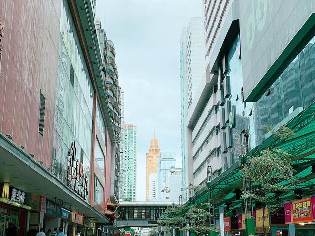 Bustling Day at Dongmen Street