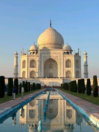 The Taj Mahal in India!!