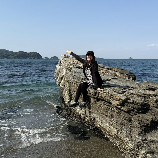 波の音を聞きながら離島巡り❤️