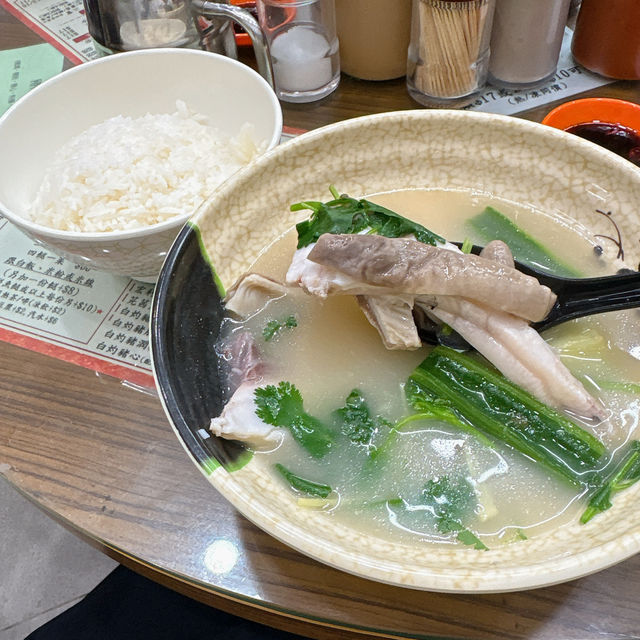 真材實料嘅鮮魚湯湯飯🤗