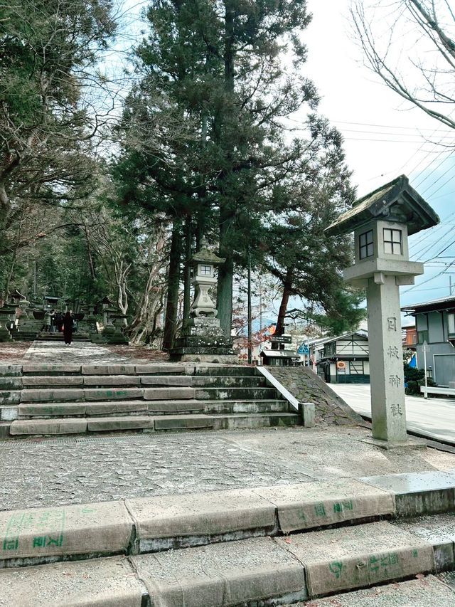 岐阜🎗️飛騨高山】聖地巡礼‼️君の名はの有名シーンに登場する、あの神社⛩️🎬