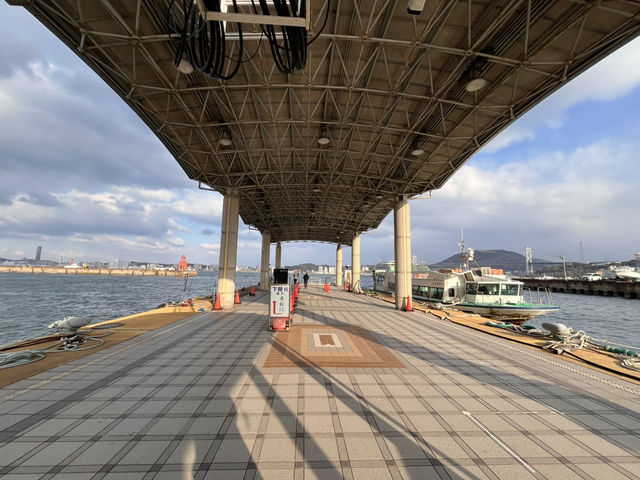 フェリー乗車　門司港→唐戸港⚓️🛥️ 福岡・山口