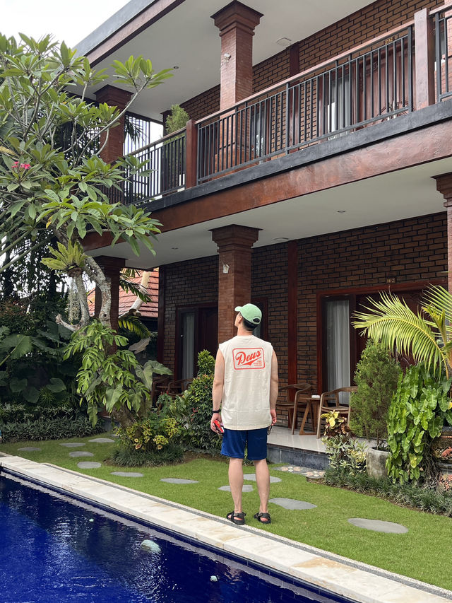 발리 짱구 수영장이 있는 감성숙소🏝️