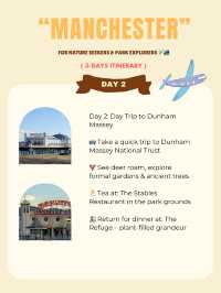 Manchester 3-days itinerary 