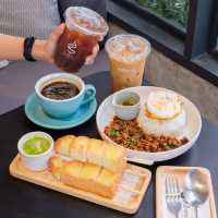 📍 BanraiCoffee สาขารามอินทรา 21 บางเขน 🏡☕️🍽️🌳