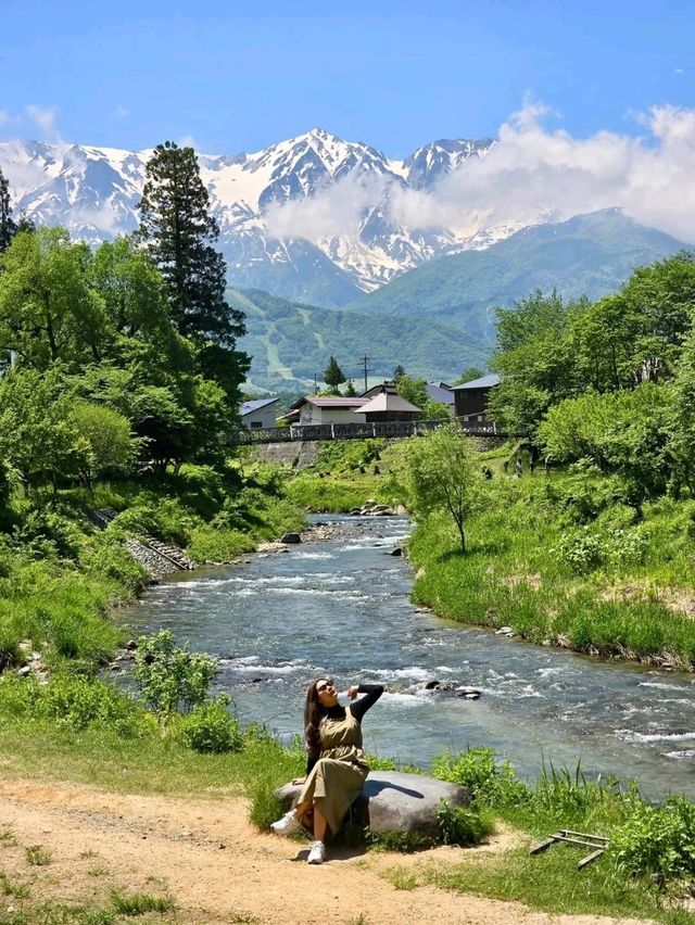 จุดเช็คอินจุดใหม่ แถว Hakuba วิวสวยมาก