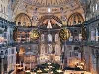 A Landmark is over 1600 year old which dressed as a Church and Mosque