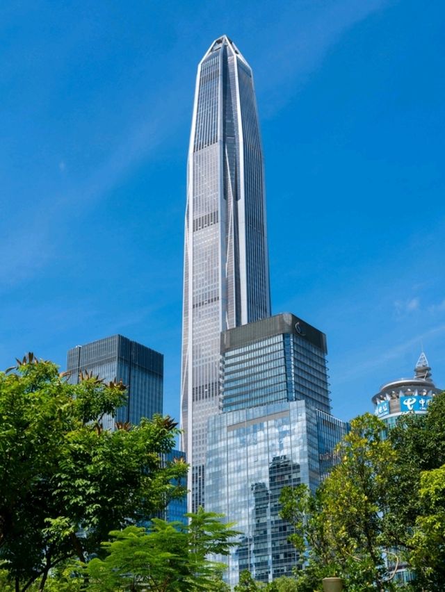 可以俯瞰整個深圳的平安金融中心