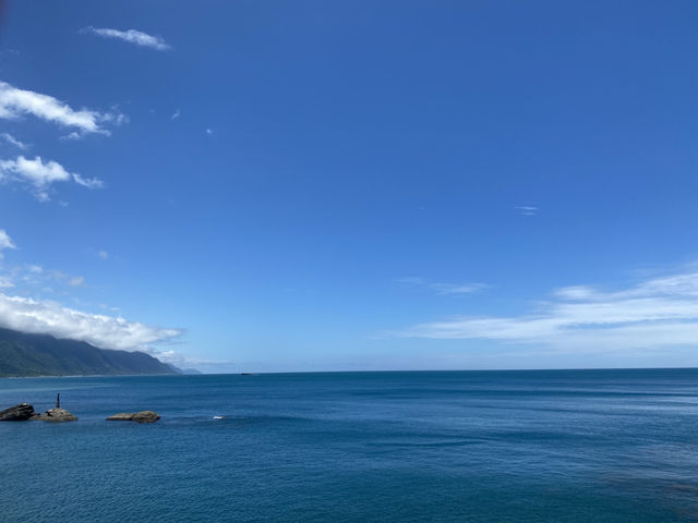 石梯漁港 🐟 賞鯨發源地 岬灣地形
