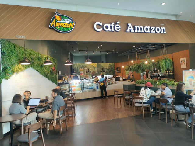 คาเฟ่ อเมซอน ชั้น 2 ที่อิมแพ็ค เมืองทองธานี 