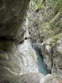 Walking through stone and time at Tunnel of Nine Turns, Hualien