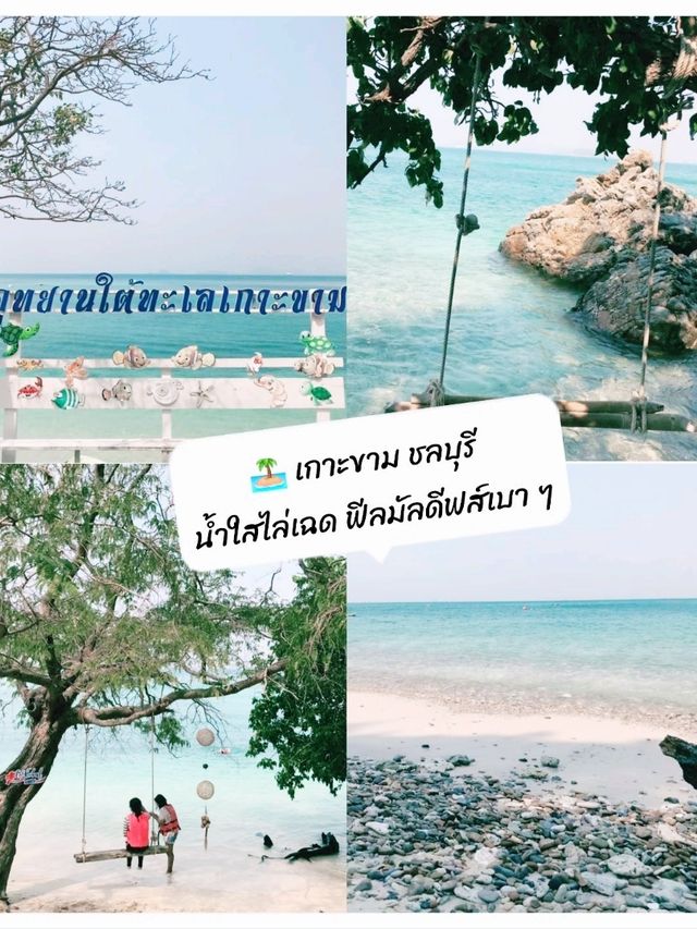 🏝️ เกาะขาม ชลบุรี – น้ำใสไล่เฉด ฟีลมัลดีฟส์เบาๆ