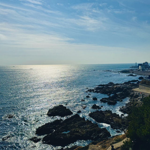 青沙浦橋石展望台(청사포다릿돌전망대)