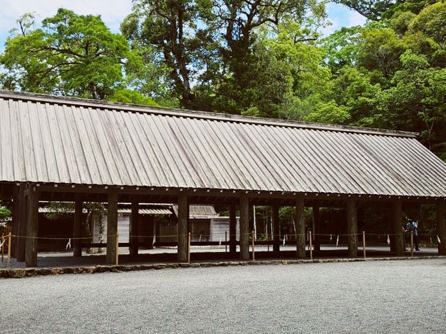 祈願與奉納的莊嚴殿堂〔伊勢神宮 神樂殿〕⛩️🎶