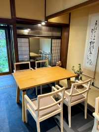 Tai Katsu Burger in a Charming Machiya Café – A Taste of Dogo