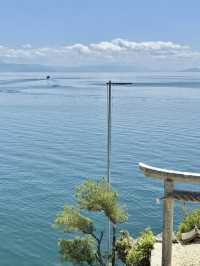 【湖に浮かぶ神秘の島⛩️】竹生島でパワースポット巡りの旅✨