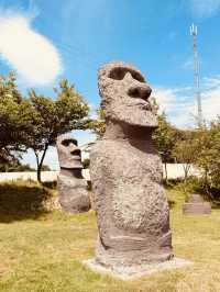 🌿 Solo Travel Gem: Moai Statues in Sapporo!