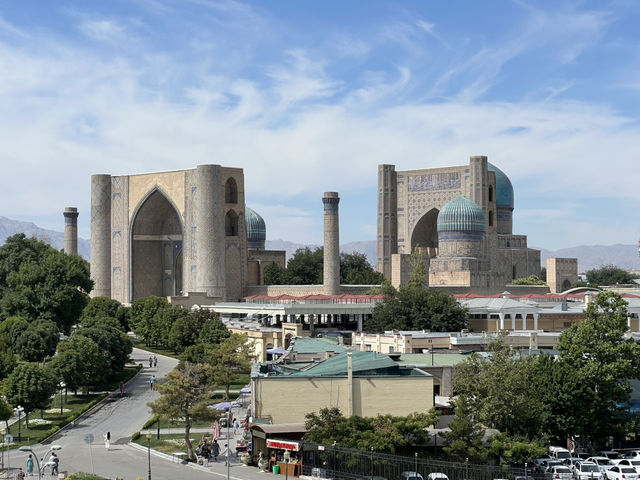 Domes, Bazaars, and Blue Tiles: A Cultural Escape to Samarkand 🇺🇿 🕌 