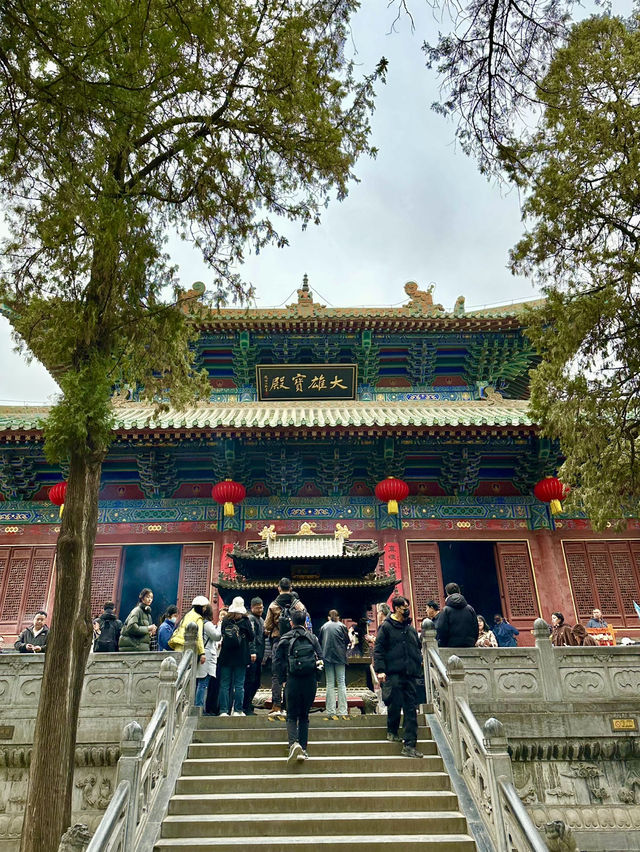 🛕 Mahavira Hall – The Beating Heart of Shaolin Temple