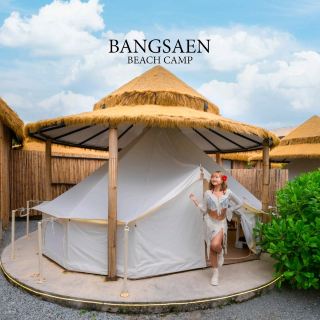 Bangsaen Beach Camp, a nice beachfront accommodation.