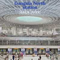 🚆สถานีรถไฟฟ้า Gangxia North | Shenzhen 🚆