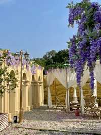 Dongguan theme restaurant with stunning courtyard💜