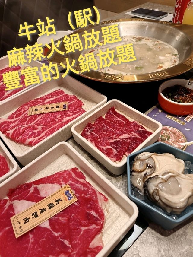豐富的火鍋放題
