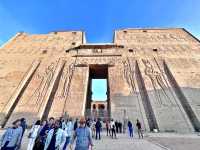 ［埃及旅遊］埃德夫神殿（Temple of Edfu）🦅法老的化身竟然有點可愛😍