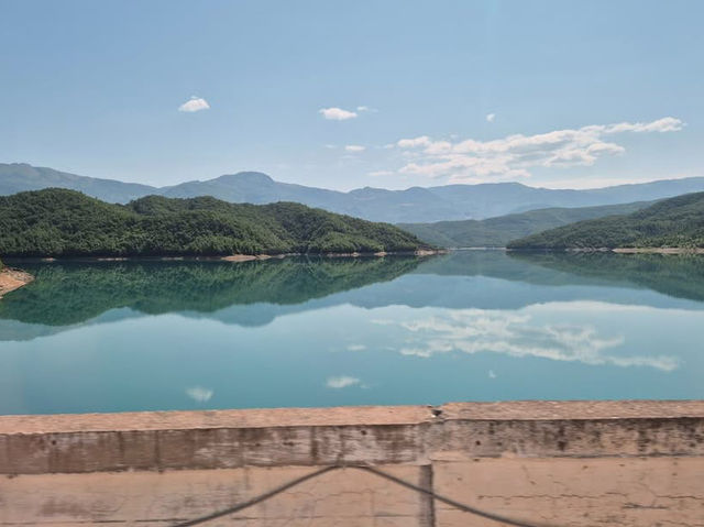 Tranquil Escape at Bovilla Reservoir in Tirana County