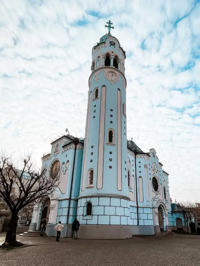 Admiring the Beauty of the Church of St Elizabeth