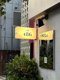 人気の絶えない原宿にある韓国カフェ"cafd486"☕️
