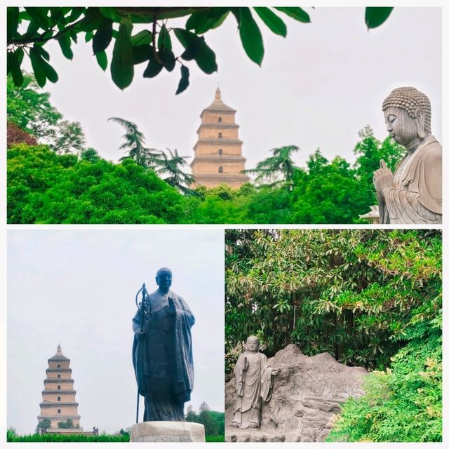 เจดีย์ห่านป่าใหญ่ วัดต้าฉือเอิน เมืองซีอาน