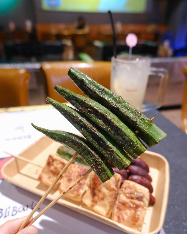 飲酒食串燒同朋友Blibarla