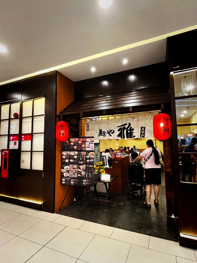 Authentic Hokkaido Ramen at Menya Miyabi, Queensbay Mall