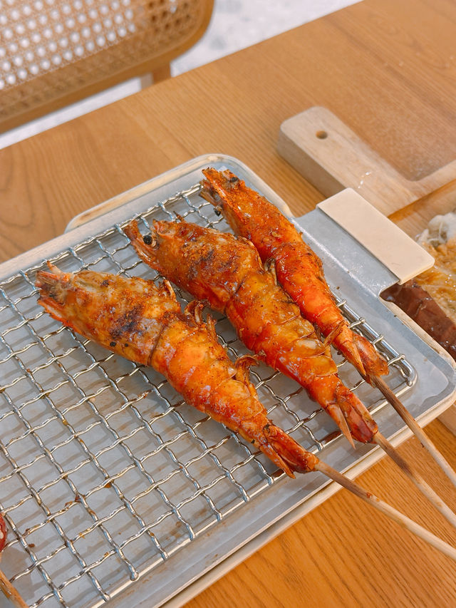 小野人串燒肉海鮮任你揀  