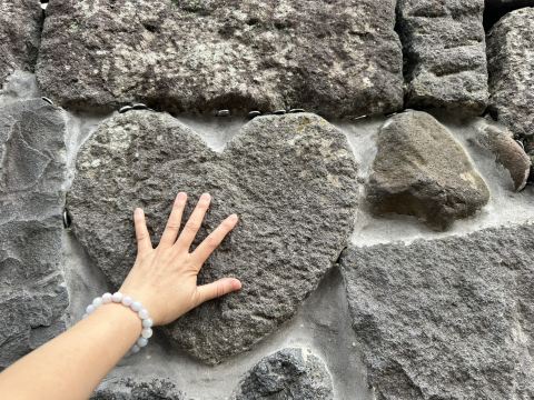 探し求めていたあのハート～長崎・眼鏡橋でハートストーン探し