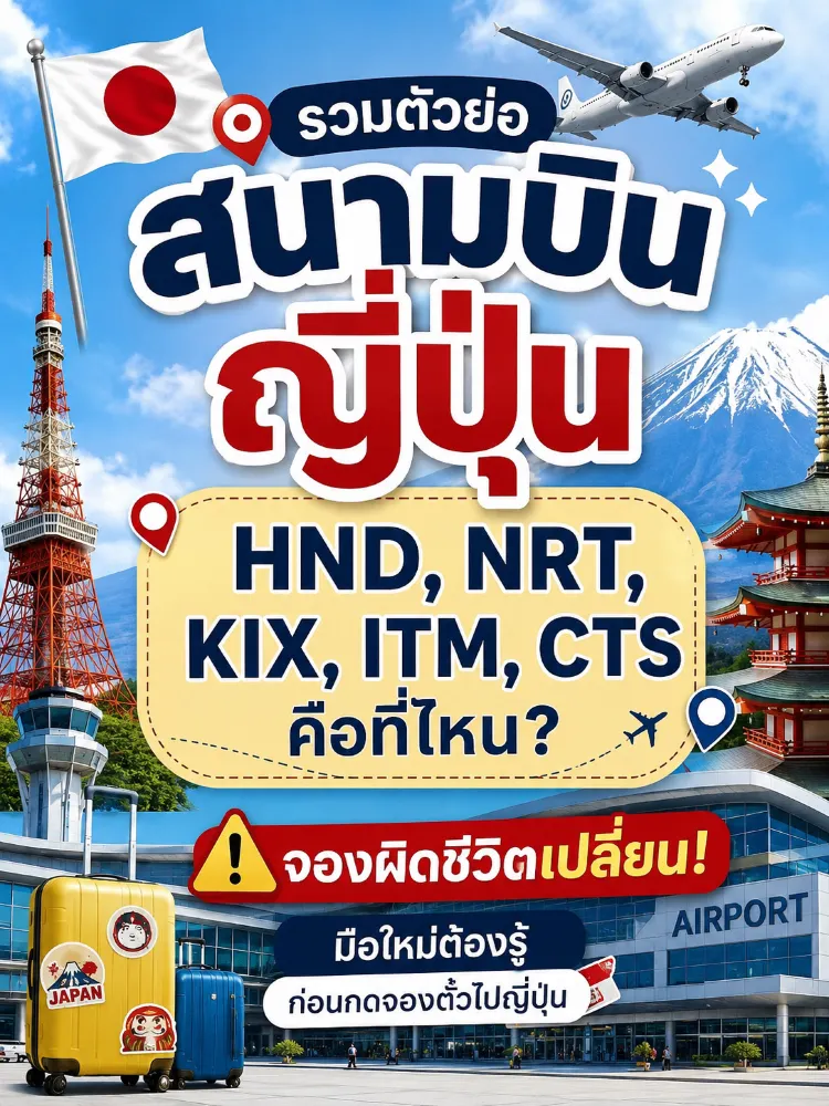 🇯🇵✈️​​ 初心者が知っておくべき日本の空港略語集! HND、NRT、KIX、ITM、CTS - それぞれの違いは?