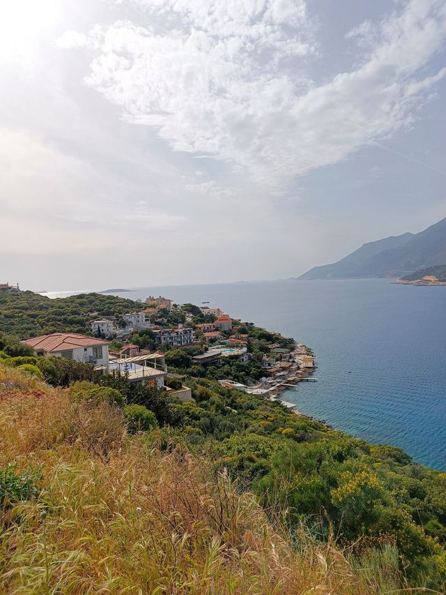 Skylinescapes: Panoramic Views of Kaş Coastal Town & Harbor 🌊⛰️