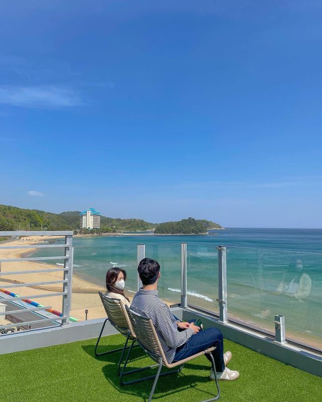 고성 바다 바로앞 오션뷰 숙소