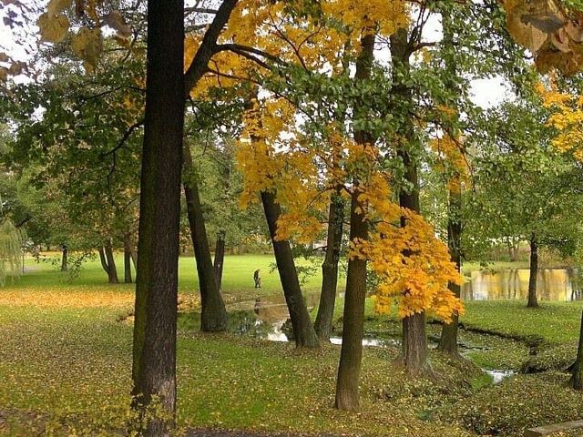 Autumn feelings in Arcadia Park Riga 🗺️