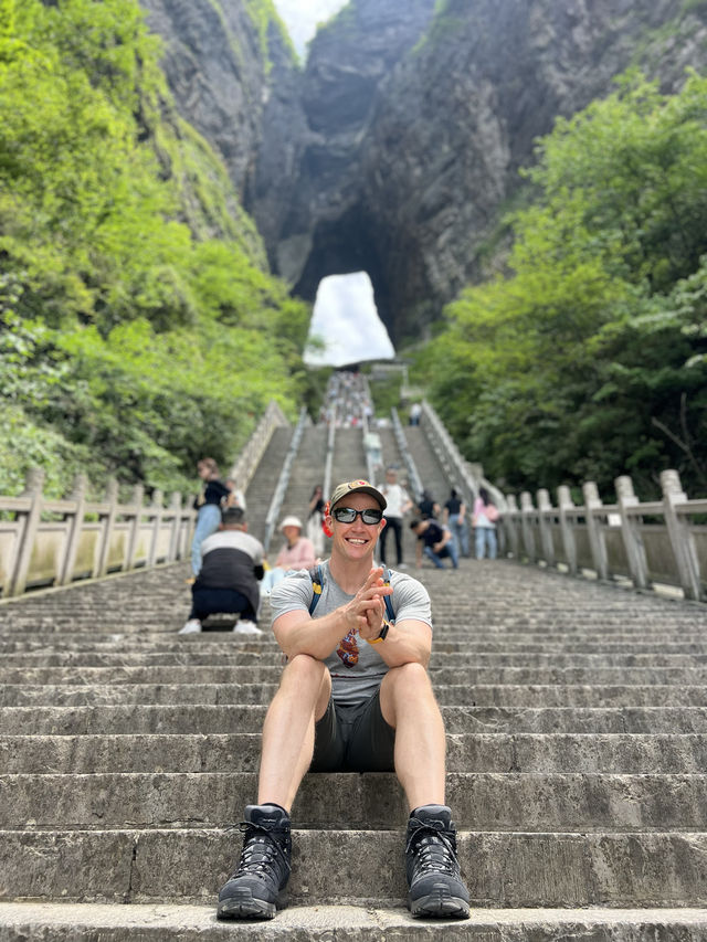 Ready to Enter Heaven’s Gate? Discover the awe-inspiring Tianmen Mountain.