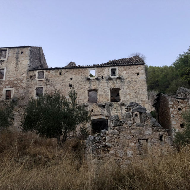Exploring an abandoned village frozen in time