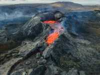Fiery Volcanoes in Iceland