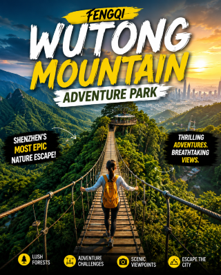 🌿 Fengqi Wutong Mountain Adventure Park – A Hidden Nature Escape in Shenzhen