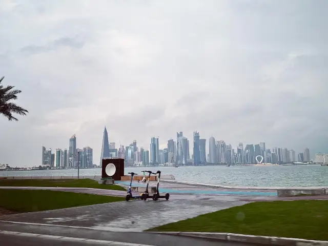 A day in Doha, Qatar. 