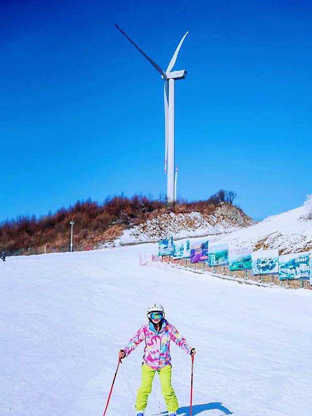 沒出國！在湖北！雲端滑雪住木屋美哭了