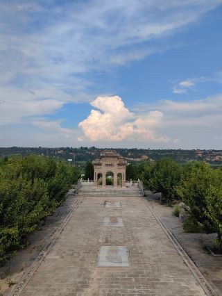 The Tomb of Jiang Yuan in Wugong, Shaanxi